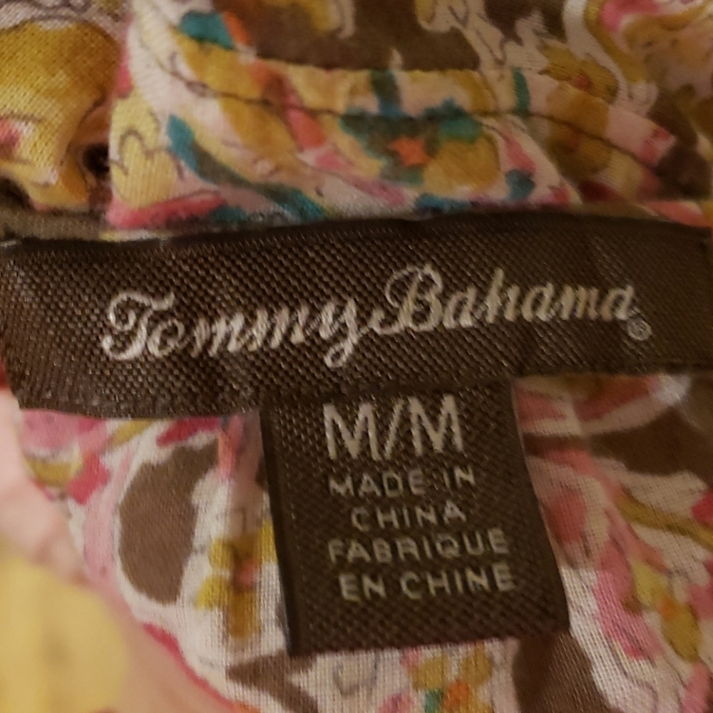 Tommy bahama cotton beaded lace floral top - Picture 7 of 7